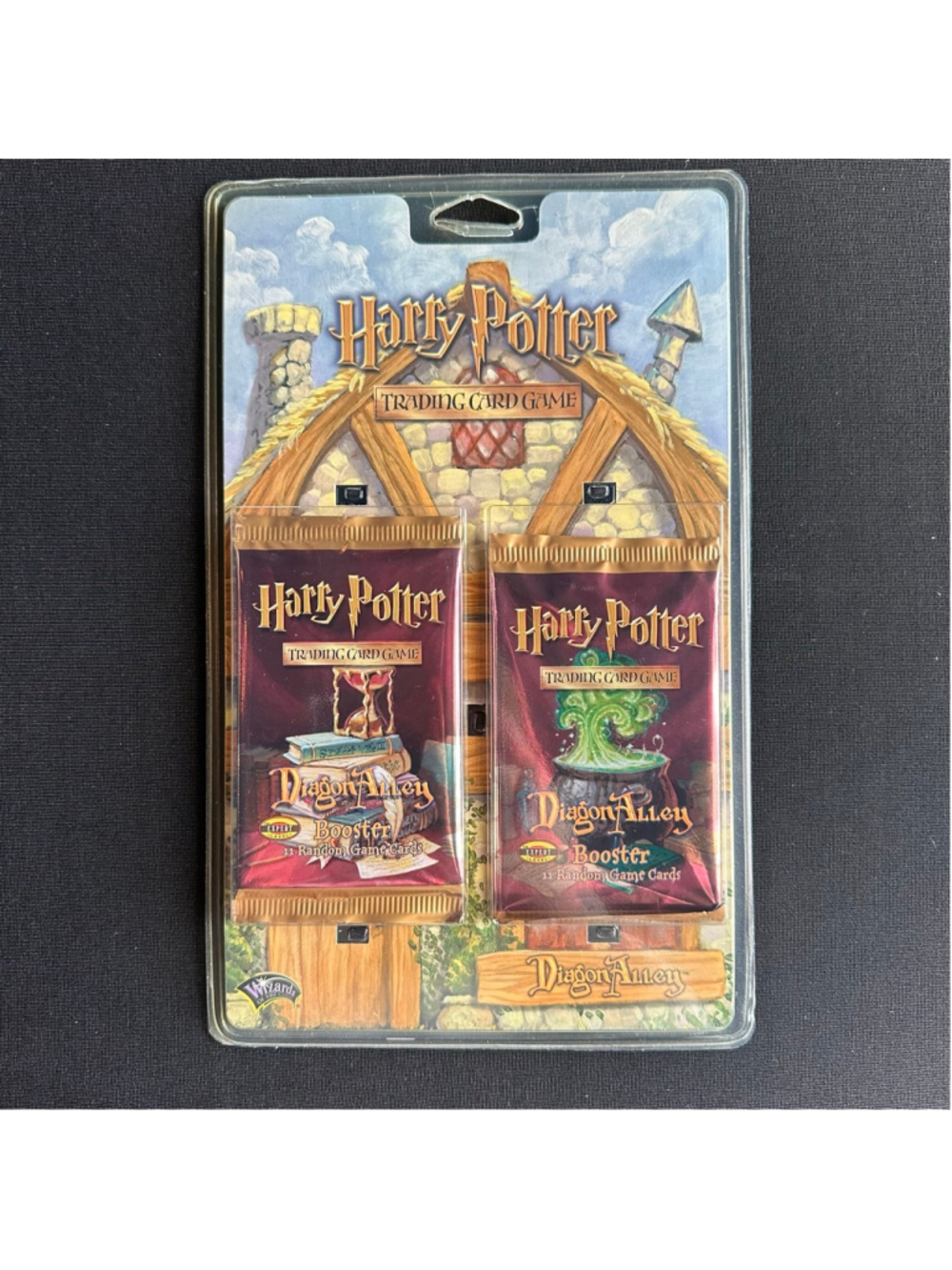 Harry Potter Trading Cards Diagon Alley Booster Pack 2001 Summer